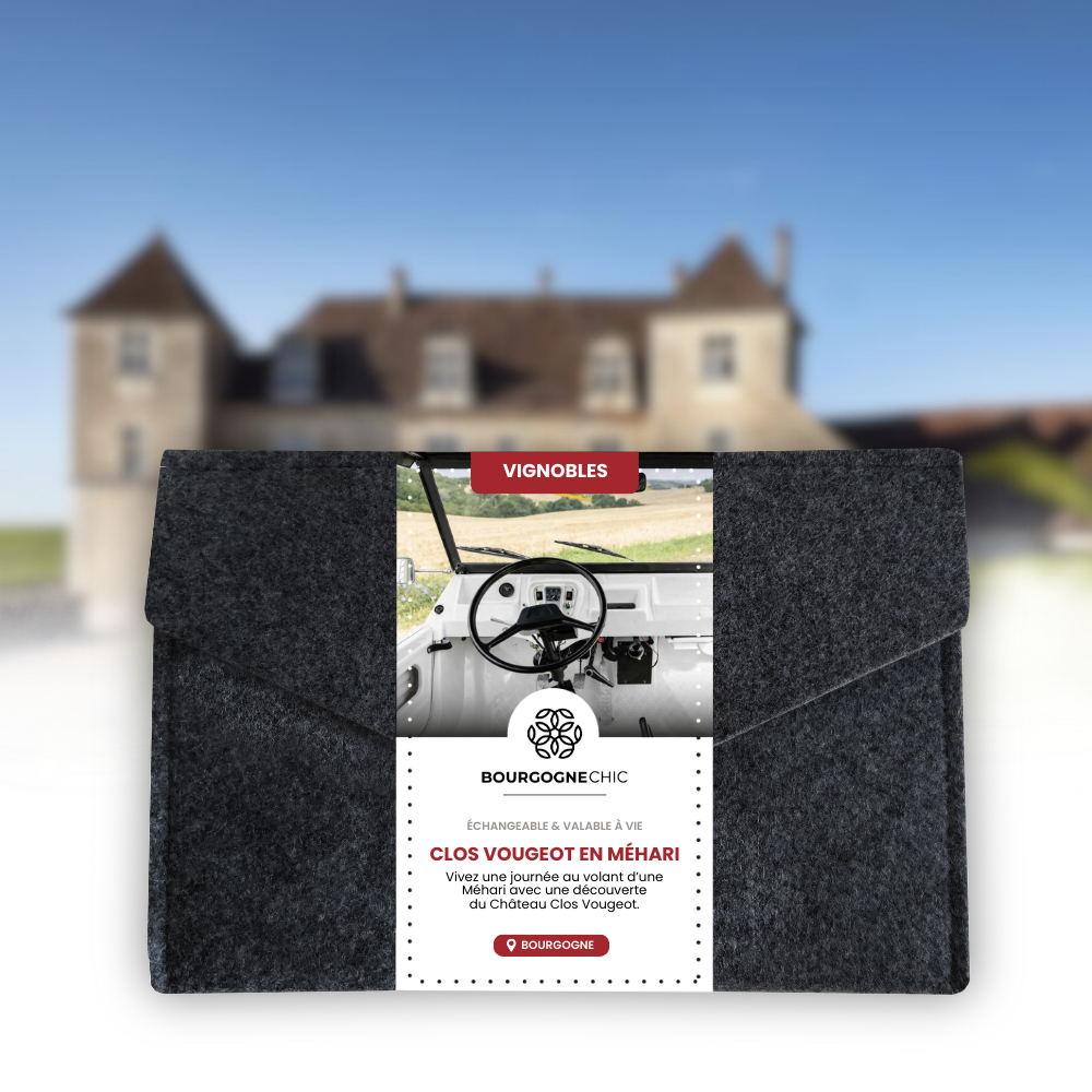 Coffret Cadeau Citroën MÉHARI • Escapade libre en duo + Visite du Clos Vougeot