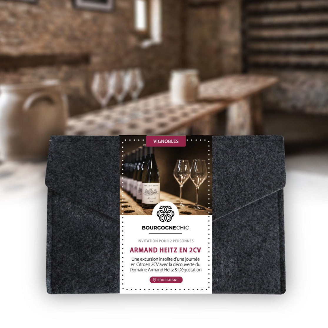 coffret cadeau location 2CV bourgogne