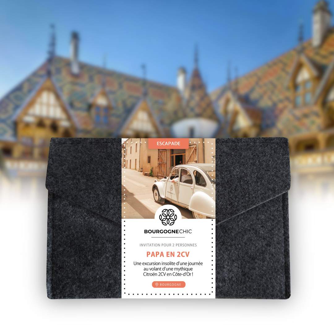 Coffret Cadeau Citroën 2CV • Papa en 2CV • 1 Journée en duo