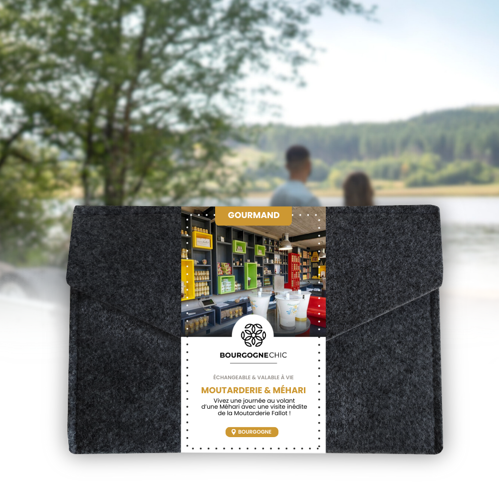 Coffret Location MÉHARI • Visite de la Moutarderie Fallot